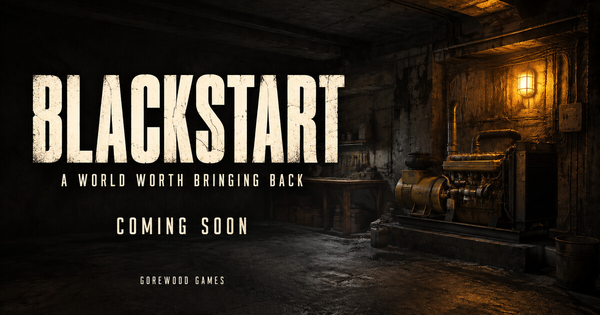 Blackstart title art — coming soon