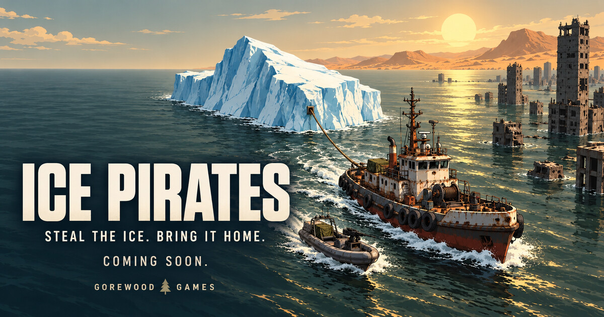 Ice Pirates title art — coming soon
